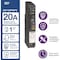 Square D Miniature Circuit Breaker, QO Series, 20A, 1 Pole, 120V AC, 10kA at 120V AC QO120PDFC - alternate 4